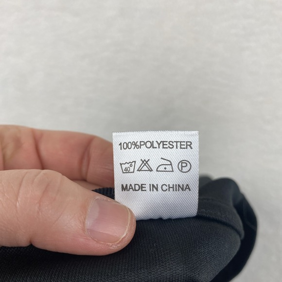 NEW Land of the Free Home of the Brave Mens T Shirt Large Black Long Sleeve NWOT - Picture 6 of 11